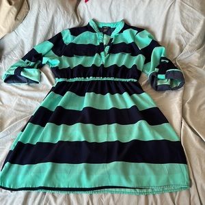 Quarter sleeve dress